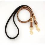 Royal King Suede Wrapped Barrel Reins