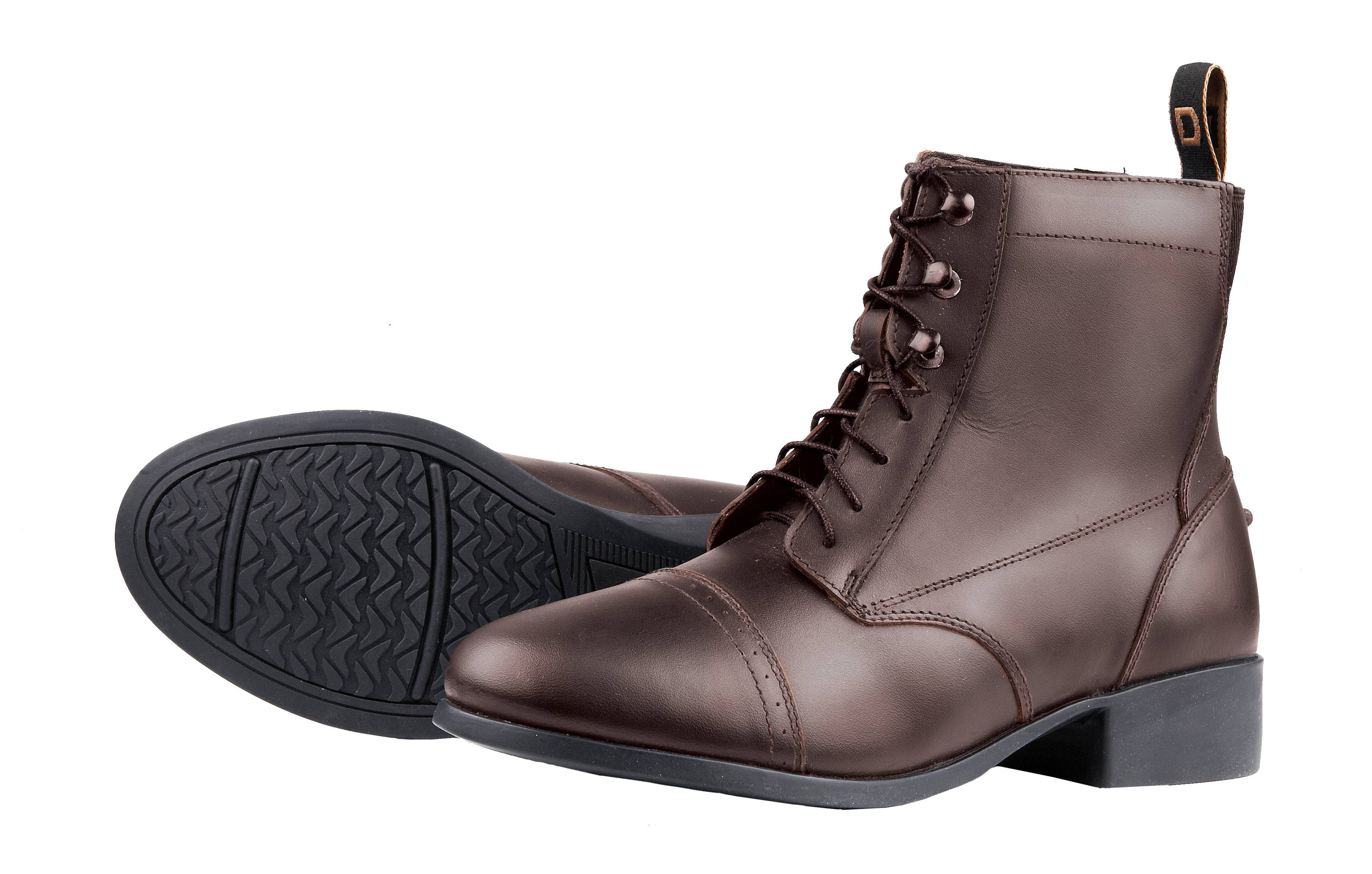Dublin Elevation Laced Paddock Boots II Brown Ladies 6 Dublin Elevation Laced Paddock Boots II Brown Ladies 6