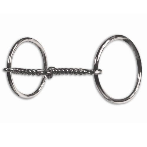 Professionals Choice Brittany Pozzi O Ring Twisted Wire Snaffle