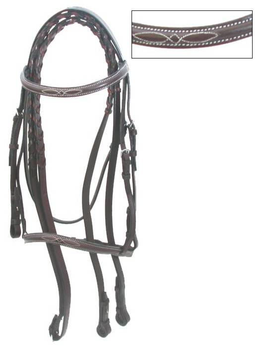 Gatsby Fancy Stitched Bridle