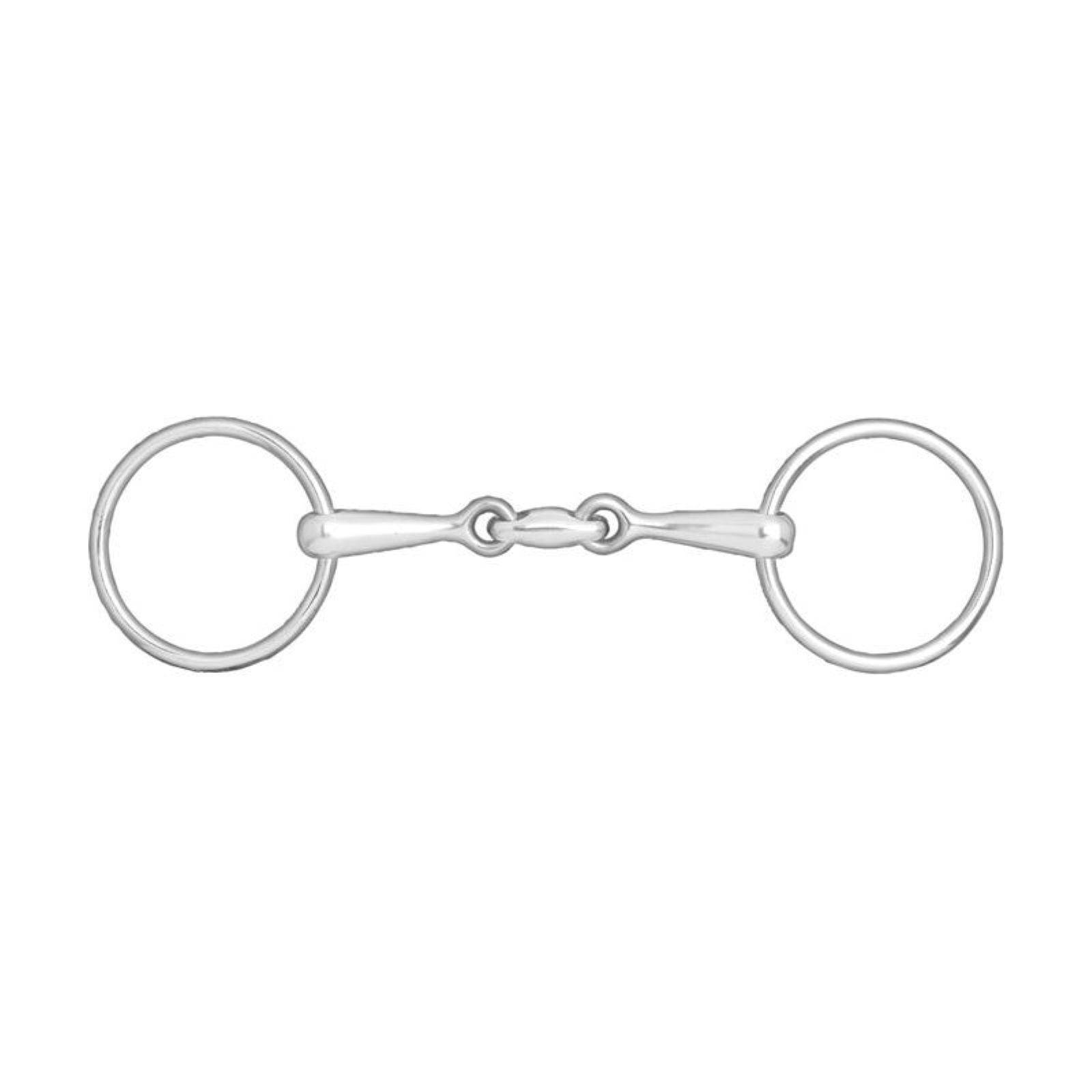Horze Lozenge Link Loose Ring Snaffle Bit - 13mm Width