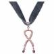 Montana Silversmiths Tough Enough To Wear Pink Hope Robe Ribbon Necklace