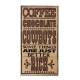 Montana Silversmiths Magnet - Coffee Chocolate Cowboys Sign