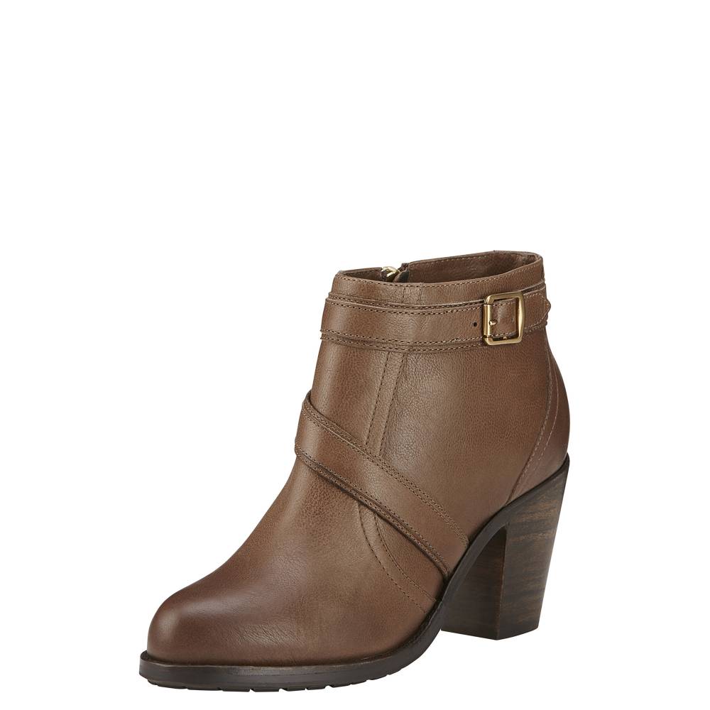 Ariat Ladies Ready To Go Ankle Boot - Mushroom Taupe | HorseLoverZ