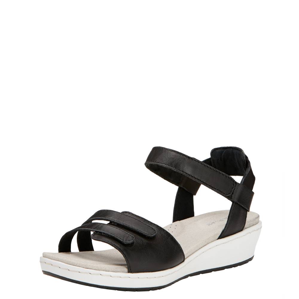 Ariat Ladies Leisure Time Sandal - Black | HorseLoverZ