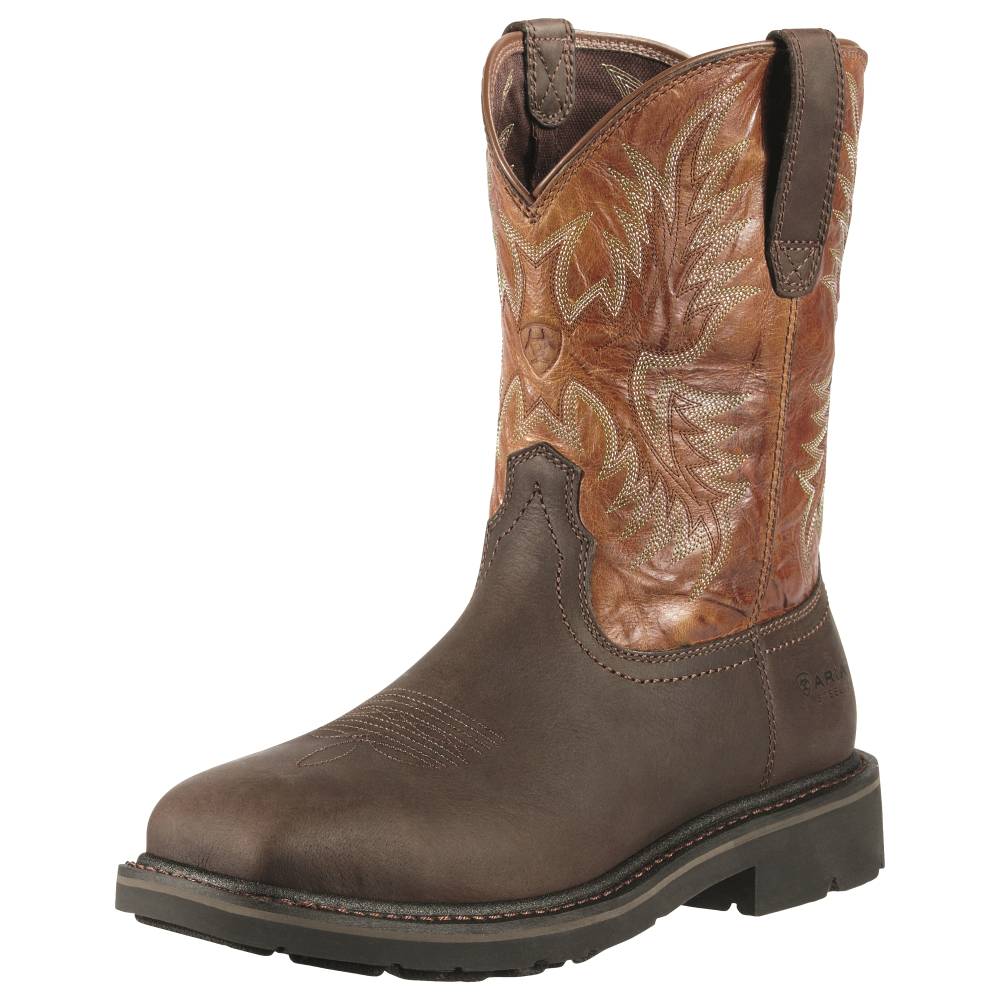 ariat sierra saddle square toe