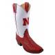Nocona Boots Ladies University of Nebraska Full Quill Cowboy Boots