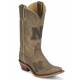 Nocona Boots Ladies Nebraska Cowhide Branded Cowboy Boots