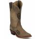 Nocona Boots Ladies Oklahoma Cowhide Branded Cowboy Boots