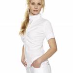 Gersemi Ladies Short Sleeve Button Competition Shirt