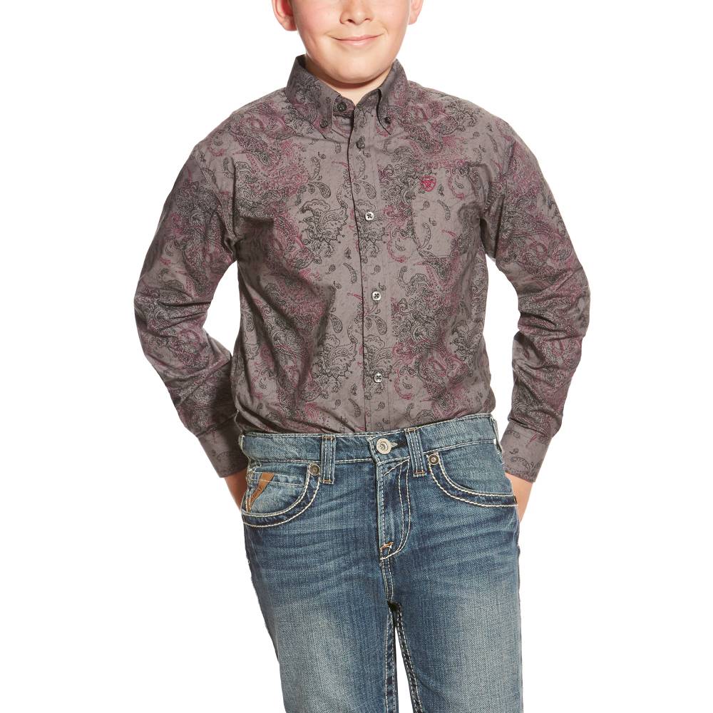 ariat boys shirts