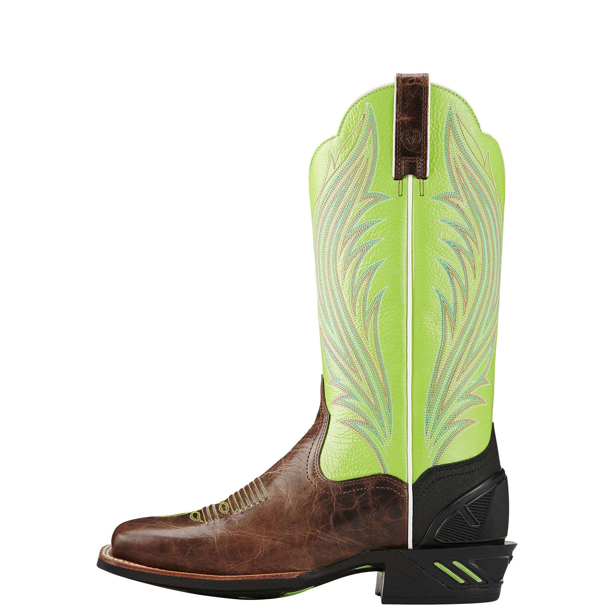 Ariat Ladies Catalyst Prime Brush Country Brown Lime HorseLoverZ