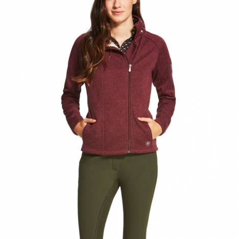 Ariat Ladies Regency Full Zip - Malbec