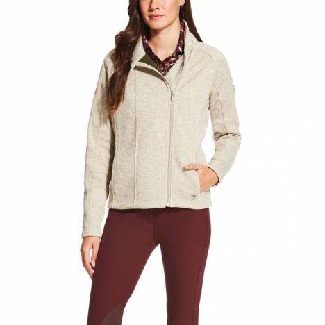 Ariat Ladies Regency Full Zip - Oatmeal