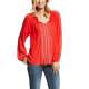 Ariat Ladies Shawna Top - High Risk Red