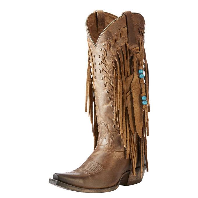 Ariat fringe outlet boots