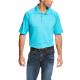 Ariat Mens AC Polo - Perfect Turquoise