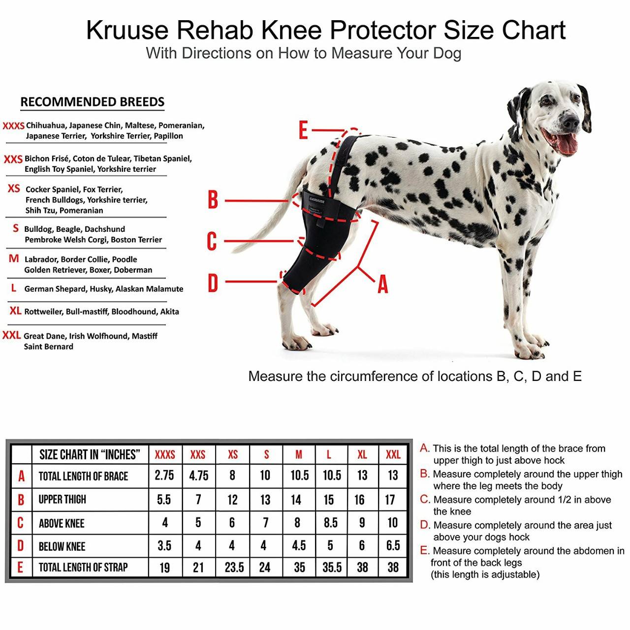 kruuse knee brace