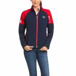 Ariat Ladies Global Softshell - USA Team Jacket