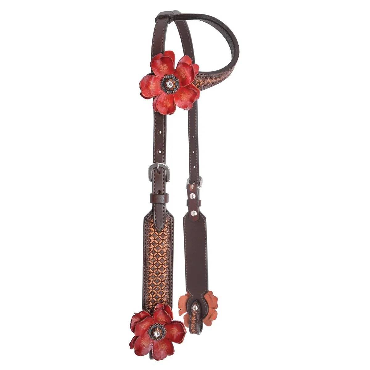 Circle Y Sarah Rose One Ear Browband Headstall