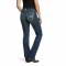 Ariat Ladies R.E.A.L. Mid Rise Stretch Ivy Stackable Straight Leg Jeans