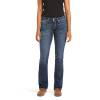 Ariat Ladies R.E.A.L. Mid Rise Stretch Ivy Stackable Straight Leg Jeans