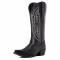 Ariat Ladies Heritage X Toe Elastic Wide Calf Western Boots