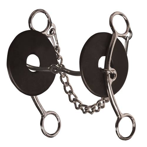 Professionals Choice Brittany Pozzi Medium Shank Snaffle Bit