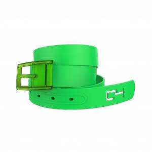 C4 Belt Classic Green Belt with Green Buckle Combo