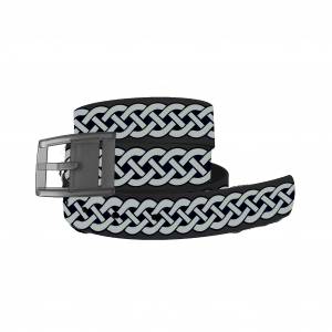 C4 Belt Celtic Knot Belt with Grey Buckle Combo