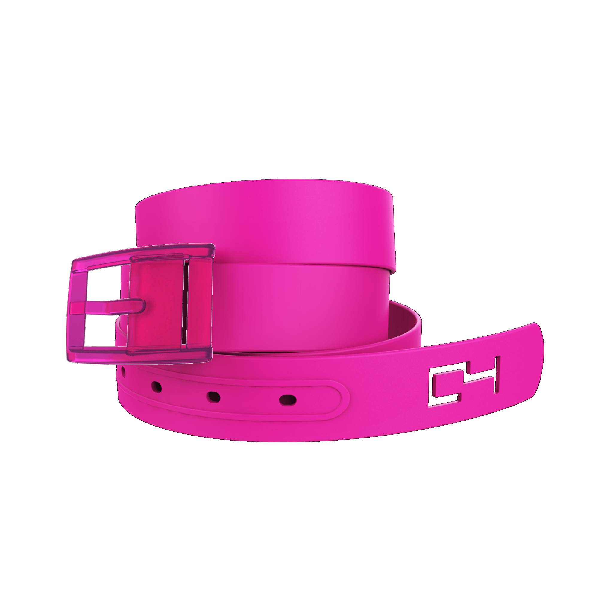 hot pink buckle belt