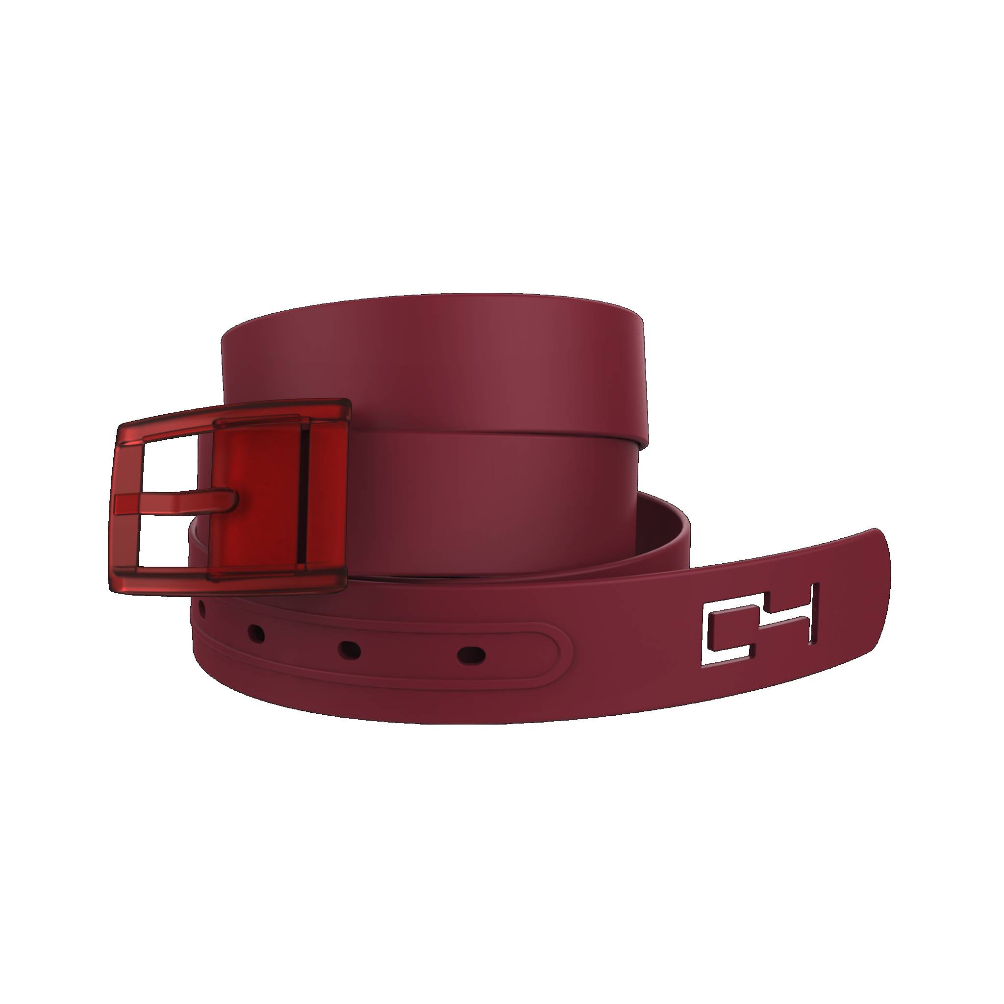 C4 Belt Classic Maroon Belt with Maroon Buckle Combo