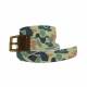 C4 Belt Covey and Paddle - Spring Brigadier Camo Belt with Olive Buckle Combo