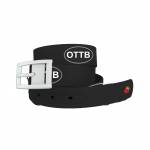 C4 Belt OTTB Black Belt with White Buckle Combo