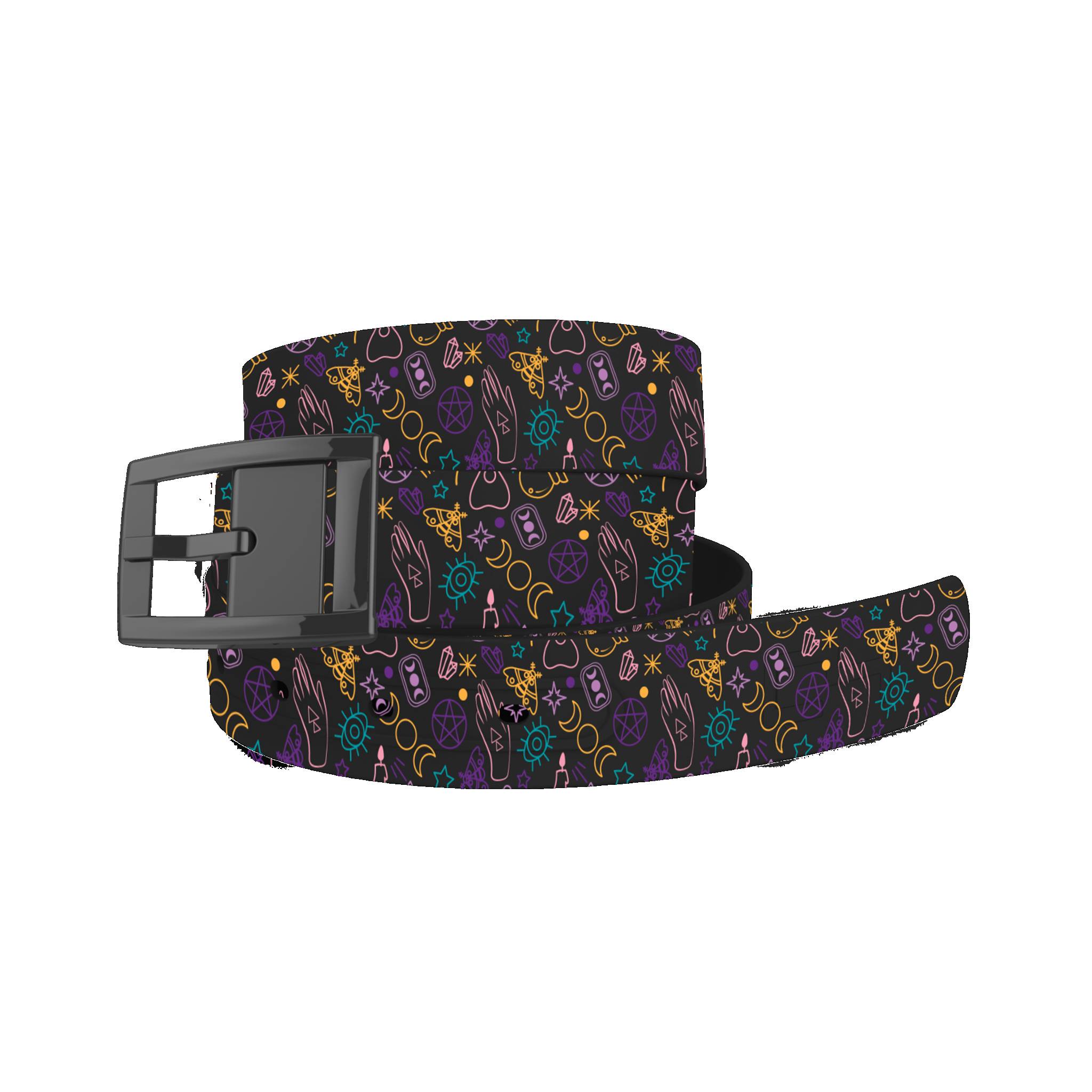 C4 Belt Basic Witches Belt with Black Chrome Buckle Combo