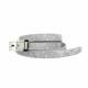 C4 Belt Skinny Circuit Belt with Silver Chrome Buckle Combo