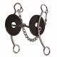 PC Brittany Pozzi Long Shank Smooth Snaffle Bit