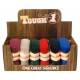 12 Pack Assorted Soft Poly Bristle Brush