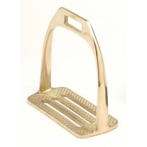 Australian Outrider Collection 4 Bar Brass Stirrup Irons