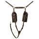 Aussie Leather Breastplate With Pouches