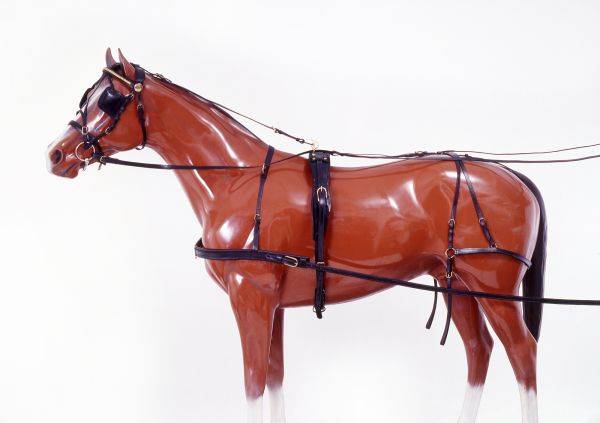 Tough-1 Leather Horse Harness