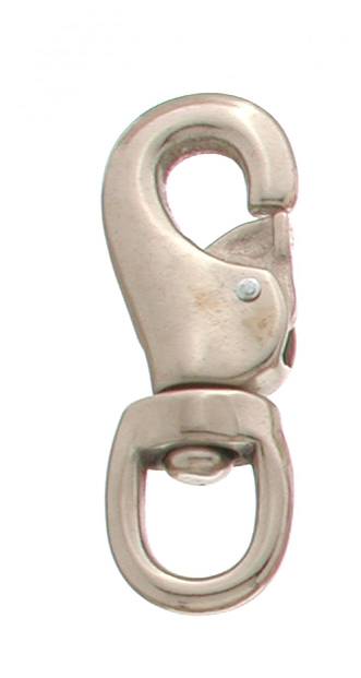 Tough-1 Nickel Plated Jumbo Bull Snap