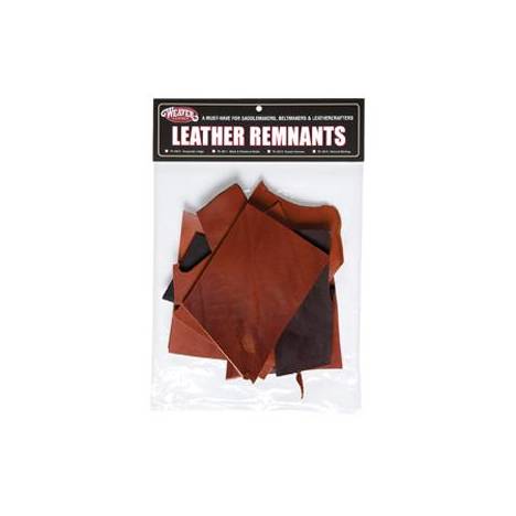 Weaver Leather Remnant Bags - Bridle Leather