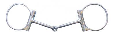 Francois Gauthier Collection SS Brushed Dee Ring Snaffle