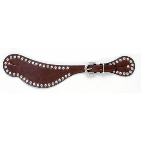 Royal King Shaped Leather Spur Straps