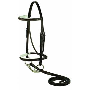 MEMORIAL DAY BOGO: Gatsby Plain Raised Padded Bridle - YOUR PRICE FOR 2