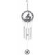 Tough-1 Wind Chime With Equine Motif - Barrel Racer