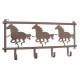 Gift Corral Horses and Barbwire Wall Rack