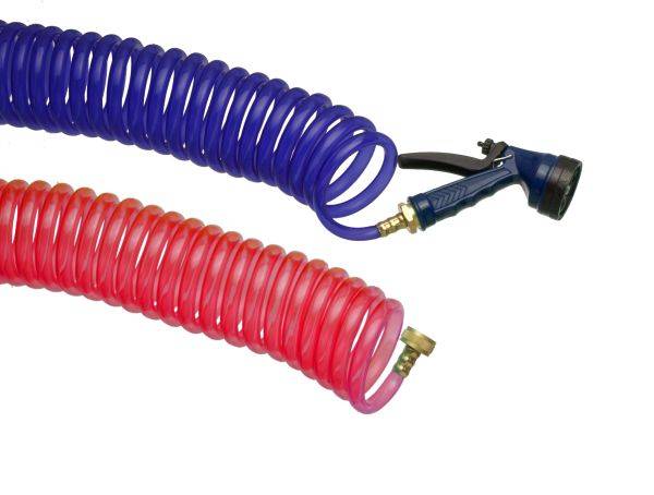 Tough1 25' Coil Hose with Nozzle