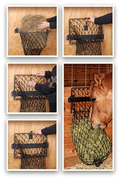 Tough-1 Hay Hoops Collapsible Wall Hay Feeder | HorseLoverZ